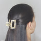 Square Hair Claw Clip - Package of 2 Units.