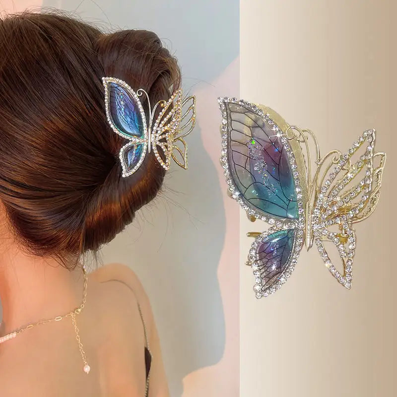 Butterfly Hair Claw